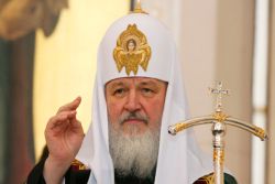 Patriarch Kirill with staff