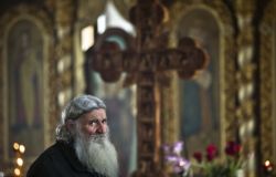 A Ukrainian Orthodox monk